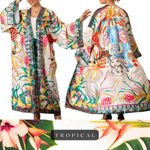 Load image into Gallery viewer, Satín Kimono