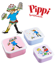 Load image into Gallery viewer, Lína Langsokkur Nestisbox - Geymslubox 3 í Pk