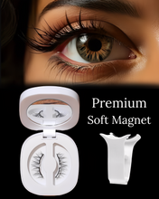 Load image into Gallery viewer, Premium Soft Magnet Augnahár 13mm Væntaleg
