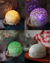 Load image into Gallery viewer, Lína Langsokkur náttljós með stjörnuhimni & tónlist