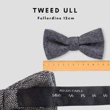 Load image into Gallery viewer, Tweed ullarslaufur á pabba og mig