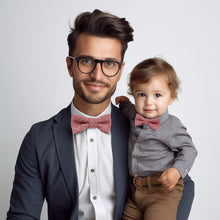 Load image into Gallery viewer, Tweed ullarslaufur á pabba og mig