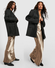 Load image into Gallery viewer, Monroe Satín Teygjupils Stærðir EU 36-46