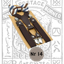 Load image into Gallery viewer, Gamaldags axlabönd og slaufa