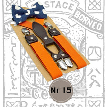 Load image into Gallery viewer, Gamaldags axlabönd og slaufa