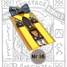 Load image into Gallery viewer, Gamaldags axlabönd og slaufa