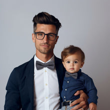 Load image into Gallery viewer, Tweed ullarslaufur á pabba og mig