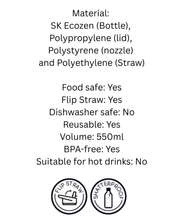 Load image into Gallery viewer, Lína Langsokkur Drykkjabrúsi 550ml