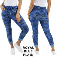 Load image into Gallery viewer, Ítalskar Plain Camo Buxur Bara til Stærð 2