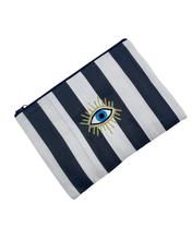 Load image into Gallery viewer, Glimmer Eye Snyrtitaska Endurunnið Efni