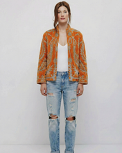 Load image into Gallery viewer, Arvin Velvet Jakki Orange