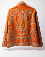 Load image into Gallery viewer, Arvin Velvet Jakki Orange