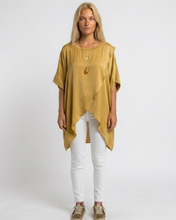Load image into Gallery viewer, Allegra Cross Satin toppur