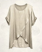 Load image into Gallery viewer, Allegra Cross Satin toppur