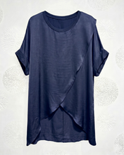 Load image into Gallery viewer, Allegra Cross Satin toppur