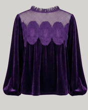 Load image into Gallery viewer, Naomi Velvet Toppur Purple