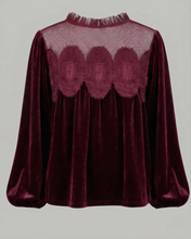 Load image into Gallery viewer, Naomi Velvet Toppur Wine