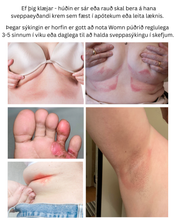 Load image into Gallery viewer, WOMN Fljótandi Líkamspúður fyrir viðkvæma staði