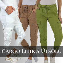 Load image into Gallery viewer, Ítalskar Magic Cargo Buxur