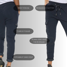 Load image into Gallery viewer, Ítalskar Magic Cargo Buxur