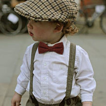 Load image into Gallery viewer, Tweed ullarslaufur á pabba og mig