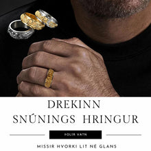 Load image into Gallery viewer, Drekinn Snúningshringur