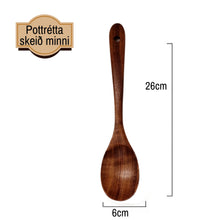 Load image into Gallery viewer, Gæða Thai Tekk Eldhús Áhöld