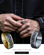 Load image into Gallery viewer, Víkingur Snúnings-Hringur
