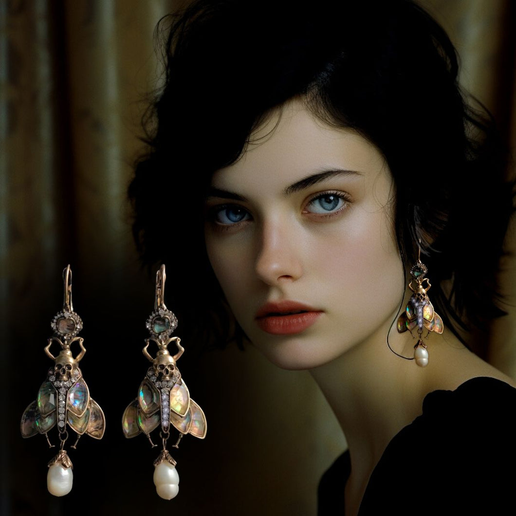 Art Nouveau Eyrnalokkar