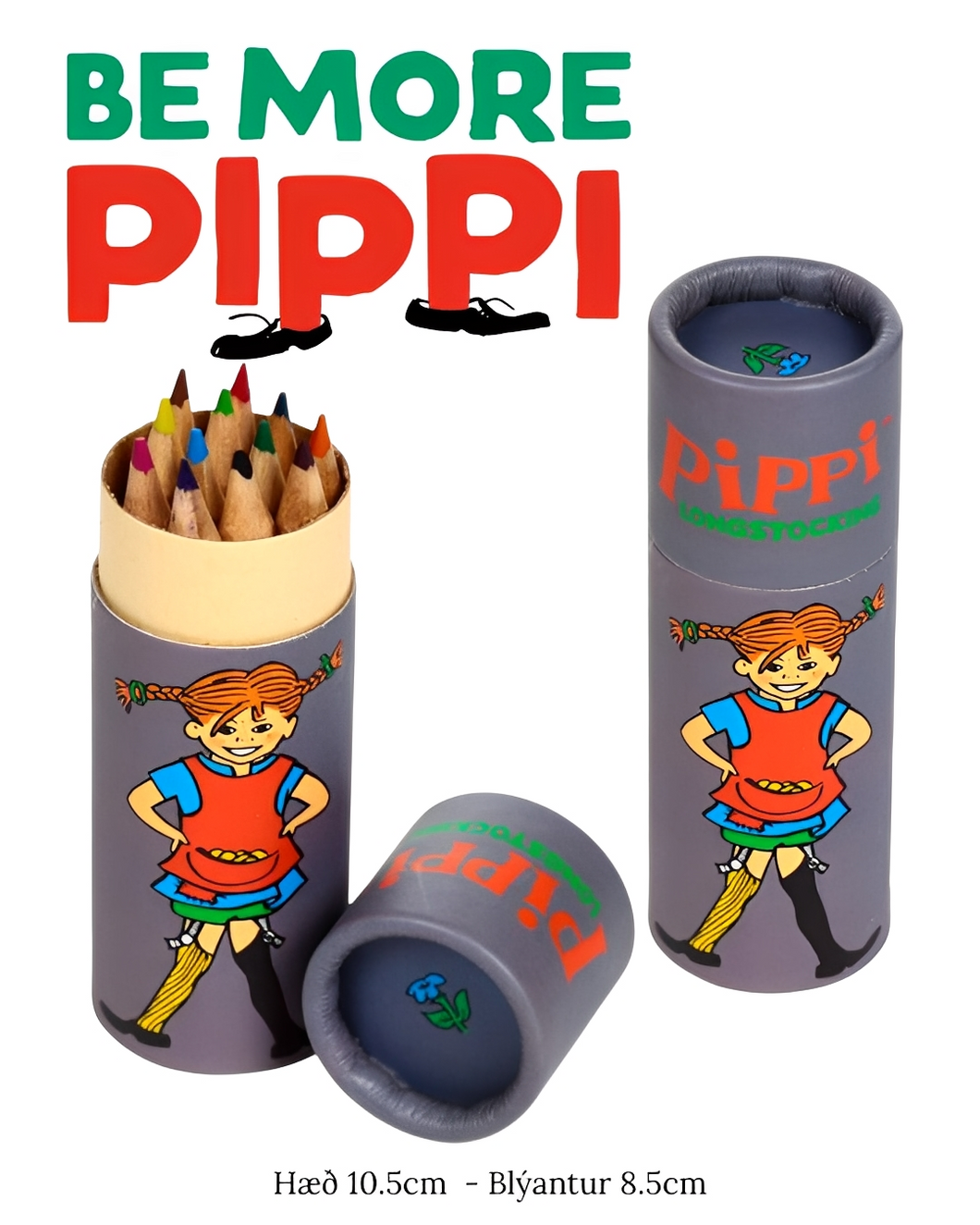 Lína Langsokkur Mini Trélitir