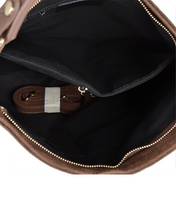 Load image into Gallery viewer, Toscana Stór Ítölsk Leðurtaska Cognac
