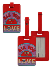 Load image into Gallery viewer, Bítlarnir Töskumerki All You Need is Love
