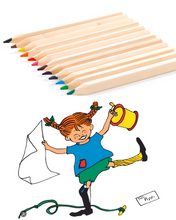 Load image into Gallery viewer, Lína Langsokkur Mini Trélitir
