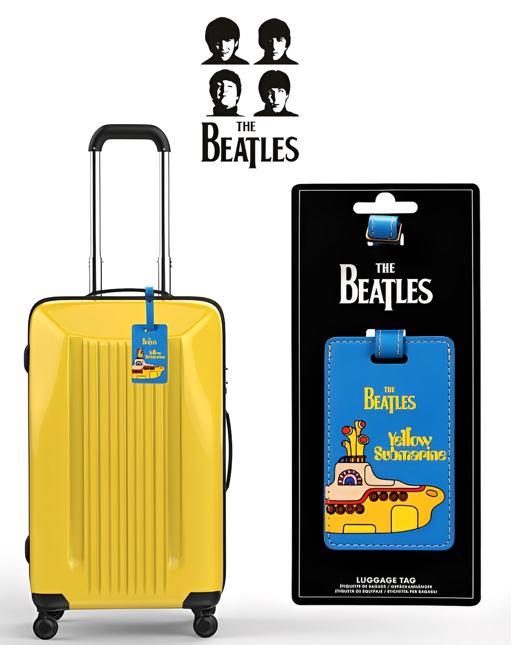 Bítlarnir Töskumerki Yellow Submarine