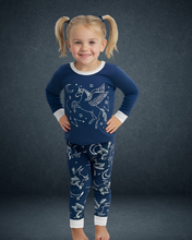 Load image into Gallery viewer, Glow Náttföt Einhyrningur
