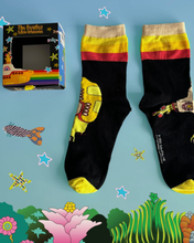 Load image into Gallery viewer, Bítlarnir Sokkar Yellow Submarine
