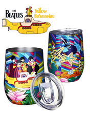 Load image into Gallery viewer, Bítlarnir Yellow Submarine Bolli 350 ml
