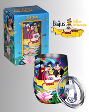 Load image into Gallery viewer, Bítlarnir Yellow Submarine Bolli 350 ml
