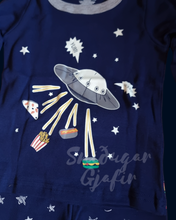 Load image into Gallery viewer, Glow Náttföt UFO
