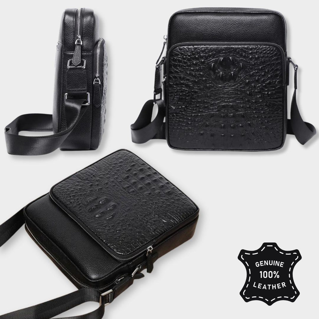 Laurenti Zipper Leðurtaska
