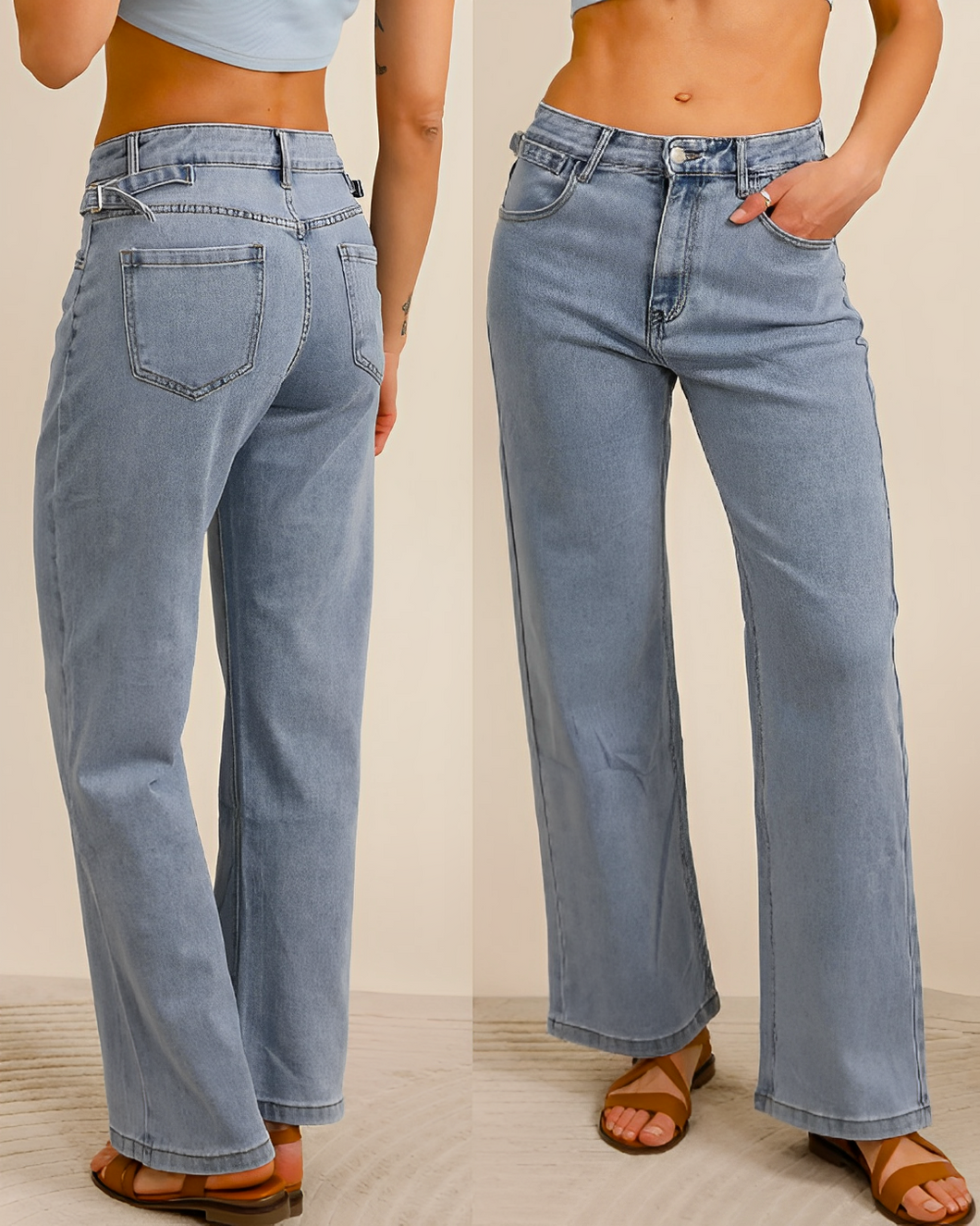 Redberry París Stretch Gallabuxur Stærðir EU 38-48