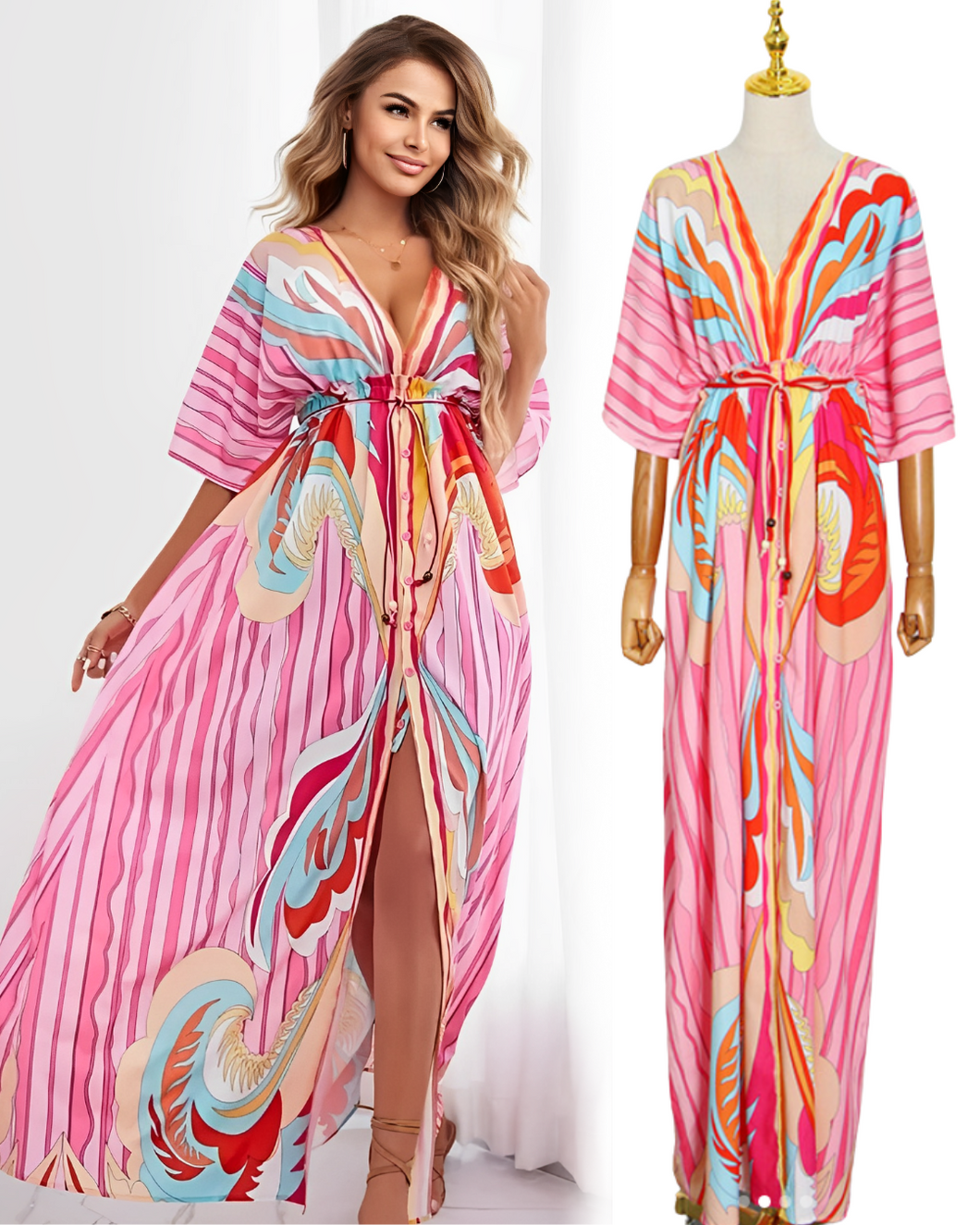 Naya Kimono Kjóll