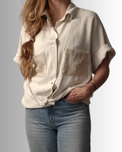 Load image into Gallery viewer, Farah Viscose/Hör Skyrta 38-44
