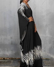 Load image into Gallery viewer, Black Raven Kaftan Kjóll
