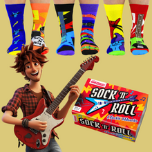 Load image into Gallery viewer, Sock&#39;n Roll Hljóðfæra Sokkar St 39-46
