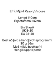 Load image into Gallery viewer, Phyton Kaftan - Mjúkt Rayon
