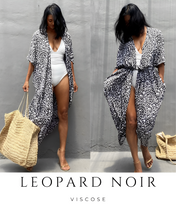 Load image into Gallery viewer, Ziva Leopard Kimono
