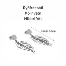 Load image into Gallery viewer, Laufið Eyrnalokkar
