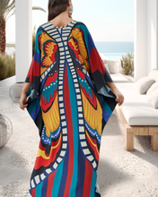 Load image into Gallery viewer, Butterfly Kaftan Kjóll
