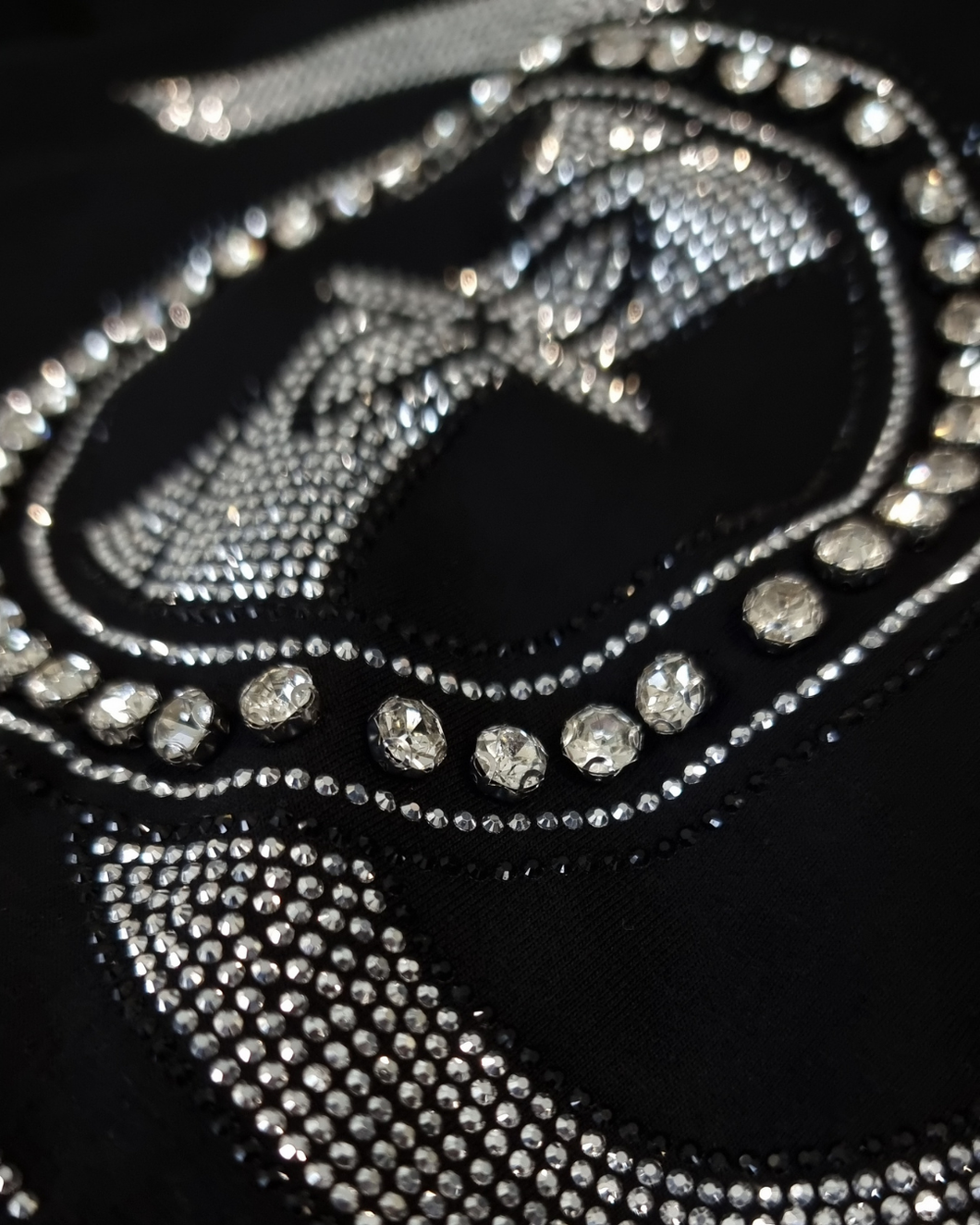 Amour Svartur Bling Bolur